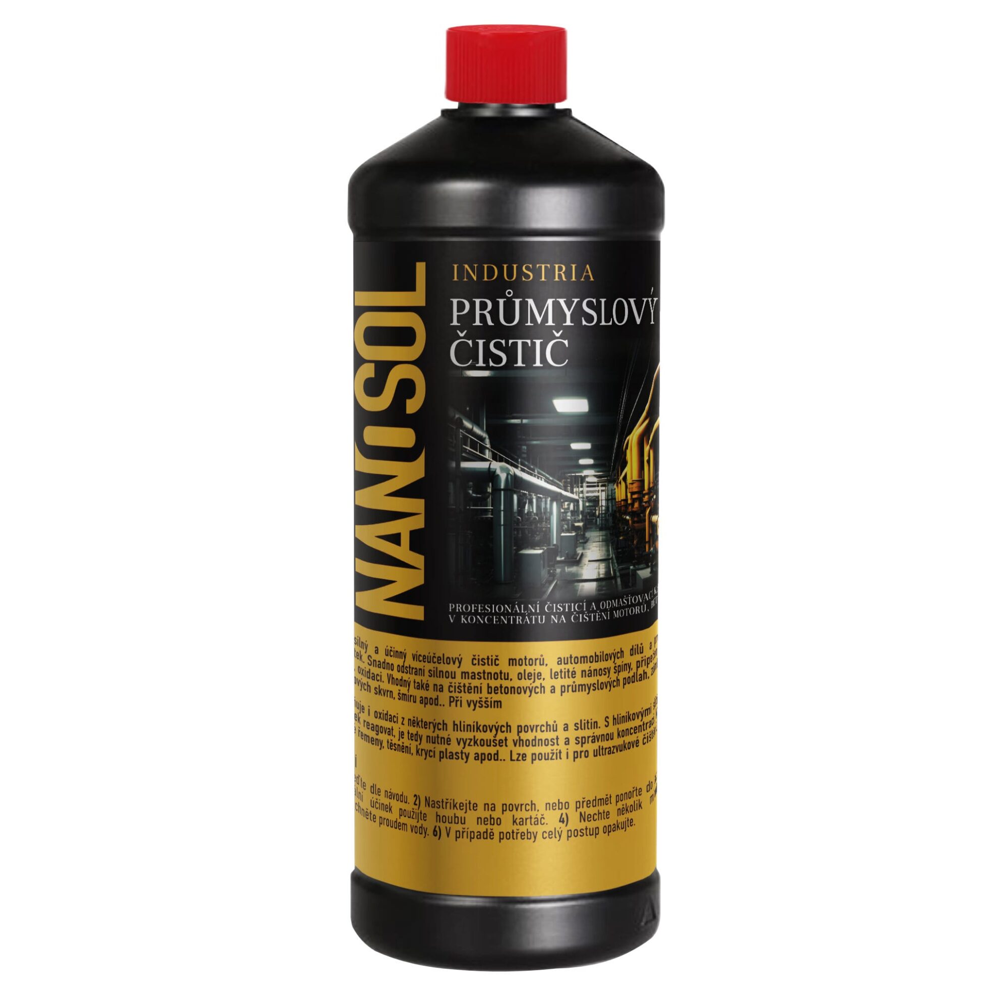 80080025-Prumyslovy-cistic-INDUSTRIA-1L-NANOSOL Průmyslový čistič INDUSTRIA od Nanosol.
