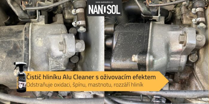 Čistič hliníku ALU CLEANER od Nanosol.