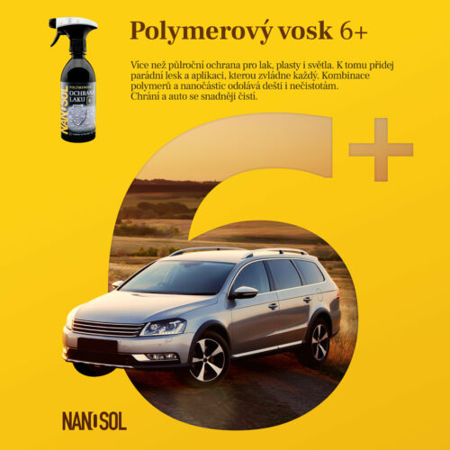 Polymerová ochrana laku 6+ NANOSOL