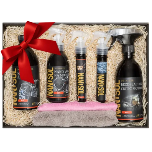 Dárkový balíček NANOkosmetiky na motorku