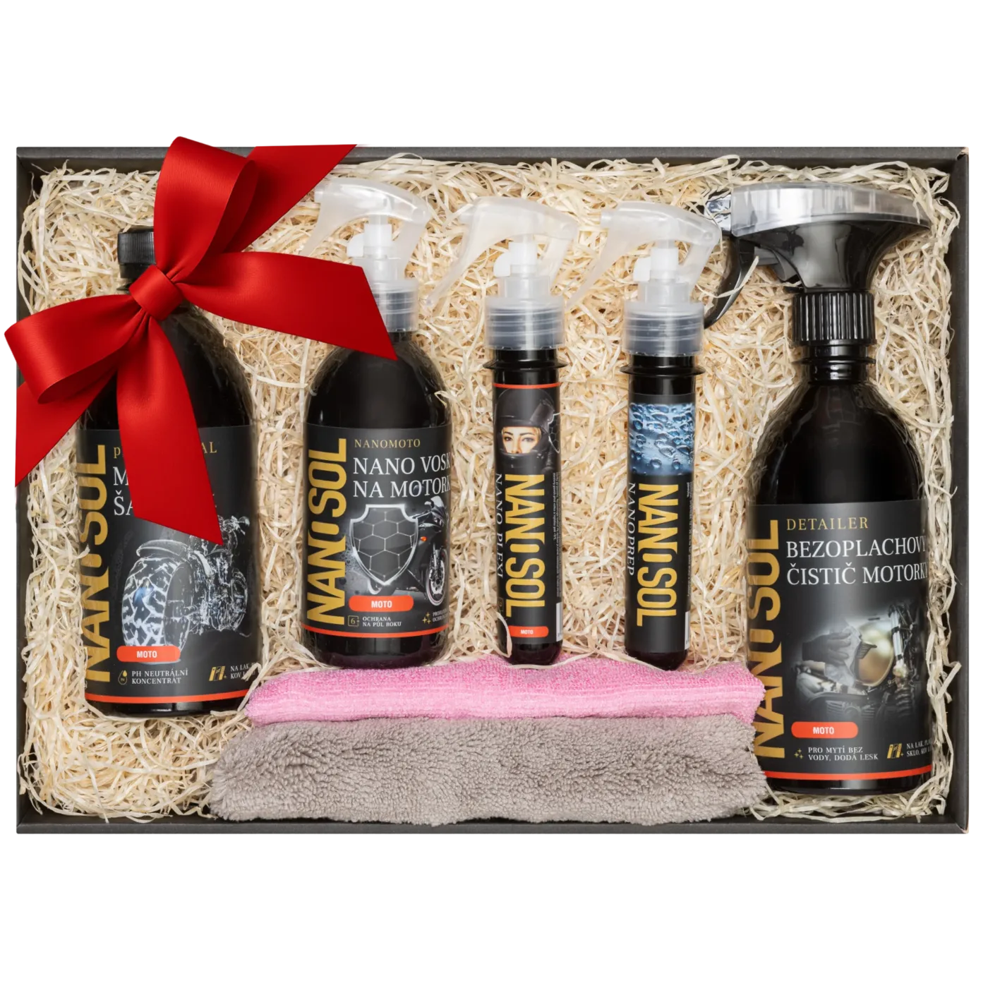 Dárkový balíček NANOkosmetiky na motorku