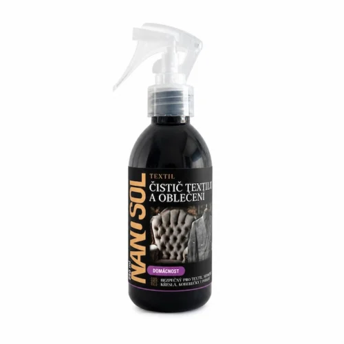 Čistič textilu a oblečení TEXTIL 250 ml od Nanosol.
