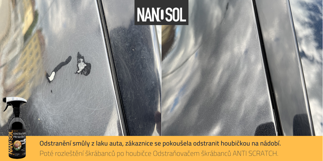 Odstraňovač pryskyřice RESIN od NANOSOL.