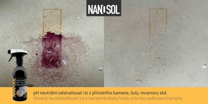 Odstraňovač rzi na kámen, mramor, žulu RUST PH6 5 L - Image 2
