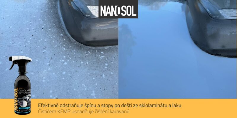 Čistič karavanů KEMP od NANOSOL