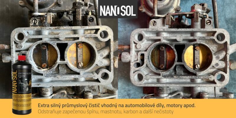 Průmyslový čistič INDUSTRIA od Nanosol.