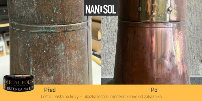 Metal Polish NANOSOL leštěnka na kovy