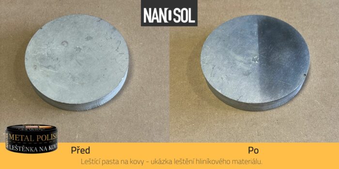 leštící pasta Metal Polish NANOSOL