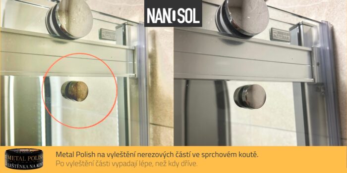 Lešticí pasta Metal Polish od Nanosol.