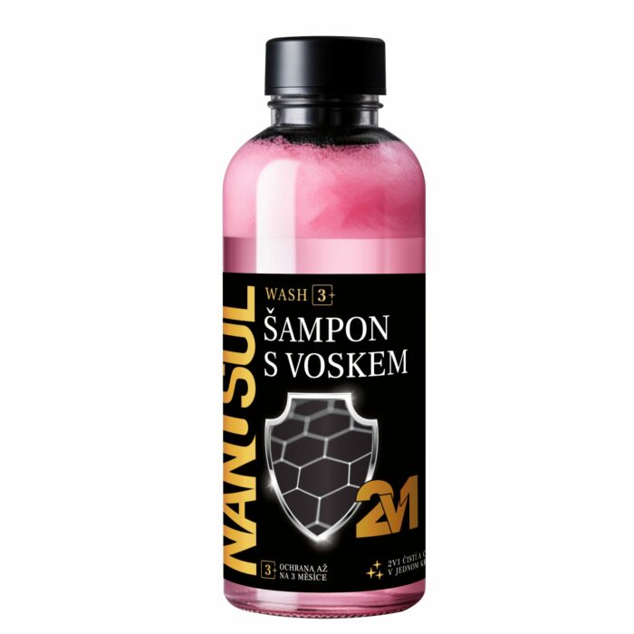 DÁREK: Šampon s voskem WASH 3+