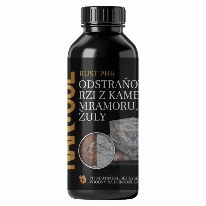 Odstraňovač rzi na kámen, mramor, žulu RUST PH6 100 ml (vzorek)