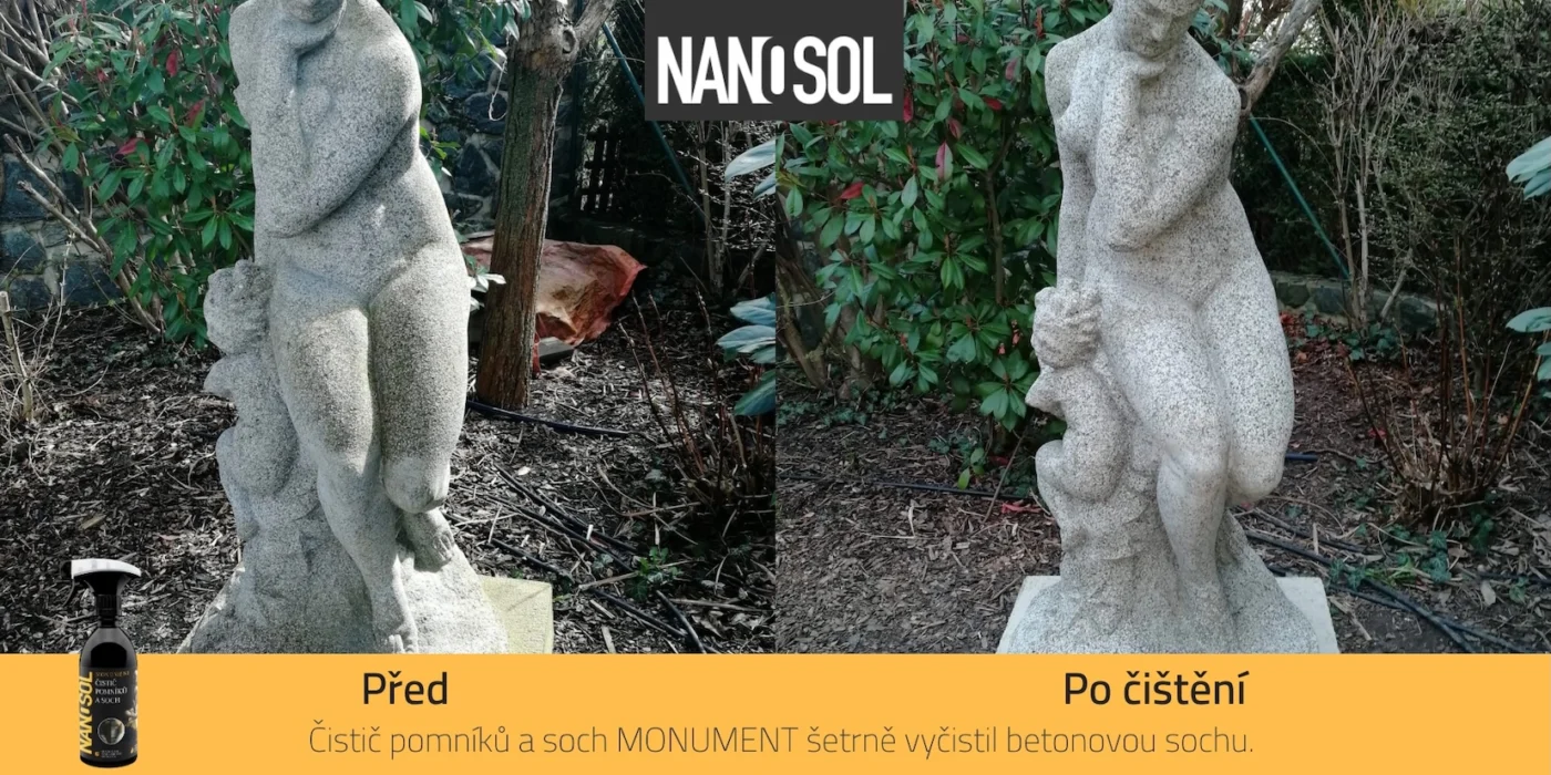 Čistič pomníků a soch MONUMENT od Nanosol.