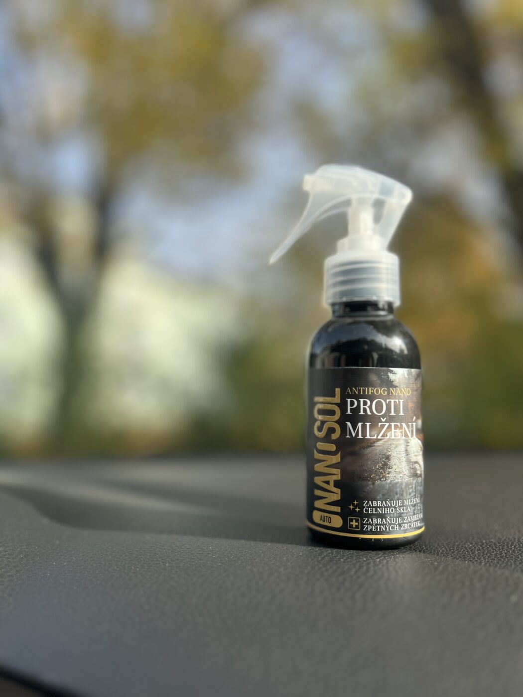 Antifog na auta od NANOSOL.
