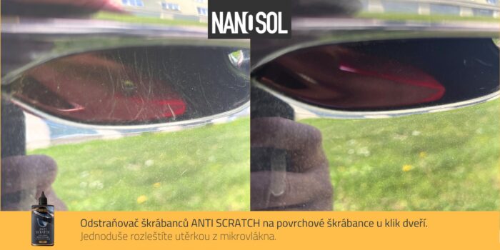 Odstraňovač škrábanců ANTI SCRATCH od Nanosol.