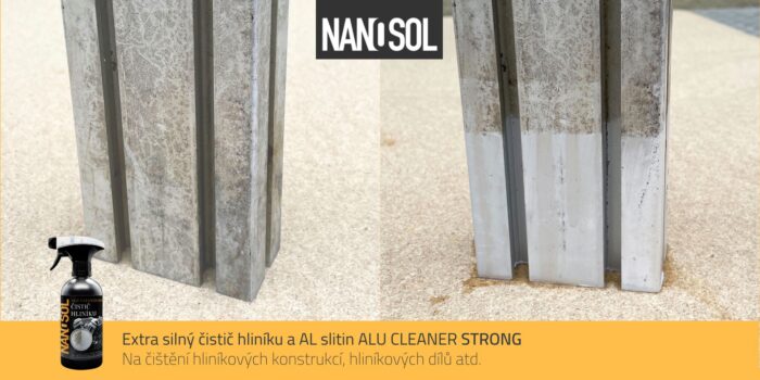 Extra silný čistič hliníku ALU CLEANER STRONG od NANOSOL