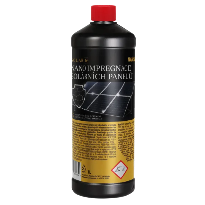 Impregnace solárních panelů SOLAR 6+ od NANOSOL