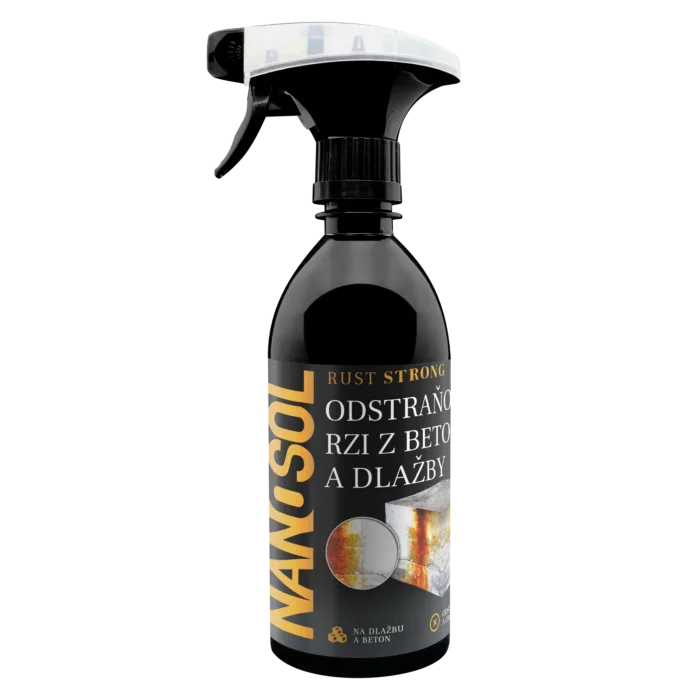 Silný odstraňovač rzi z betonu a dlažby RUST STRONG 500ml