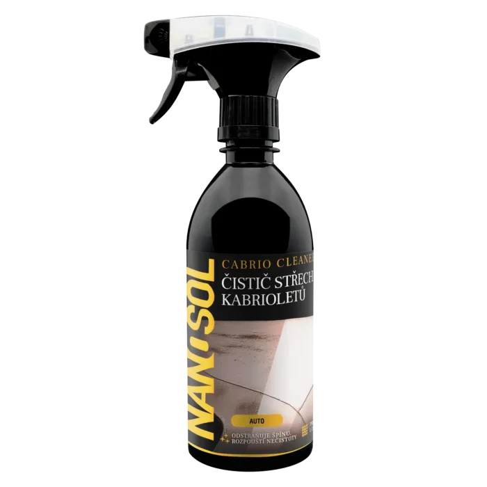 Čistič střech kabrioletů CABRIO CLEANER od Nanosol.