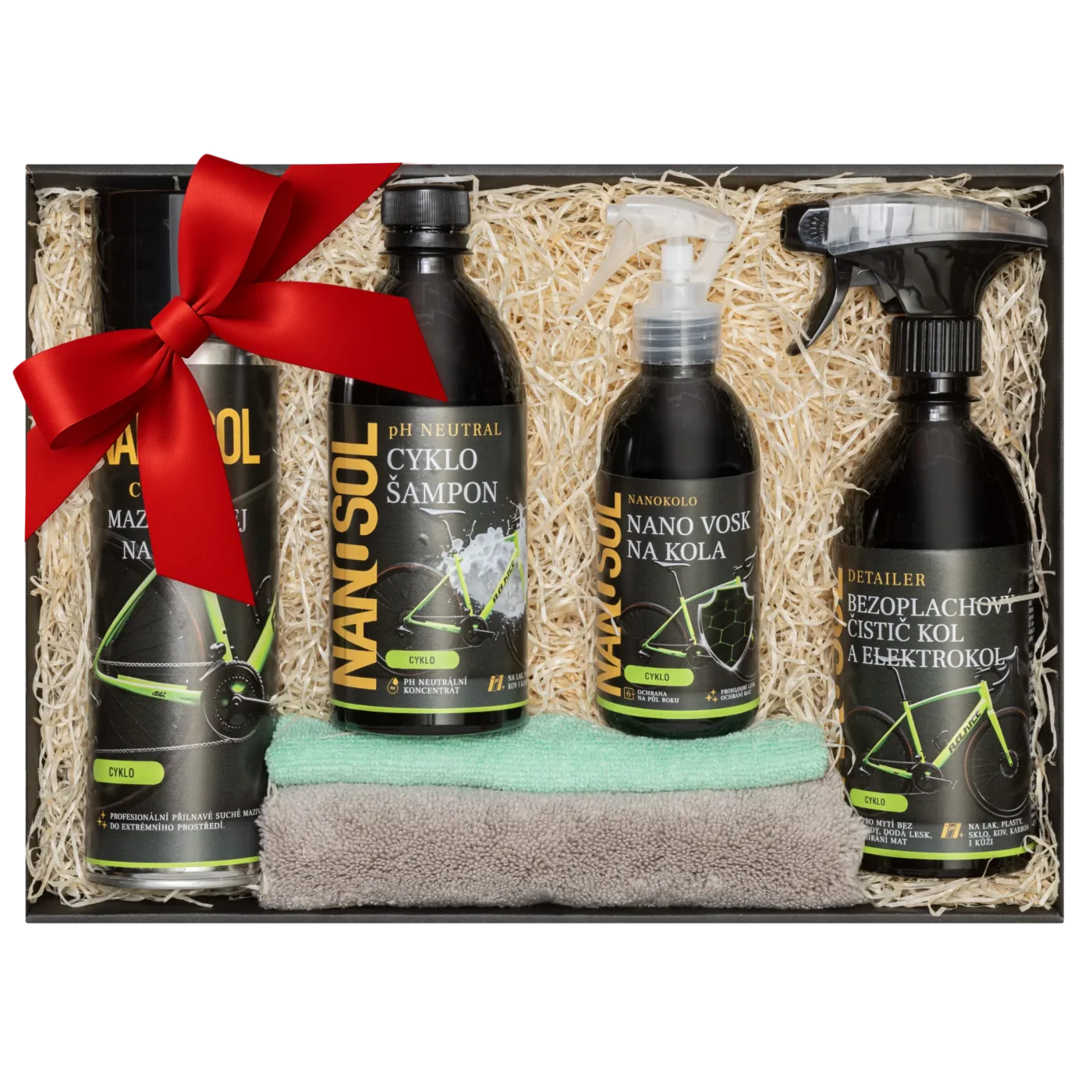 Dárkový balíček NANOkosmetiky pro kola 6v1
