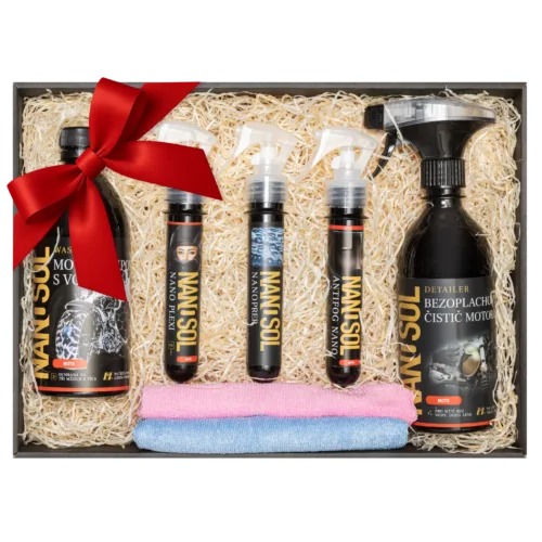 Dárkový balíček KOMPLETní péče o motorku