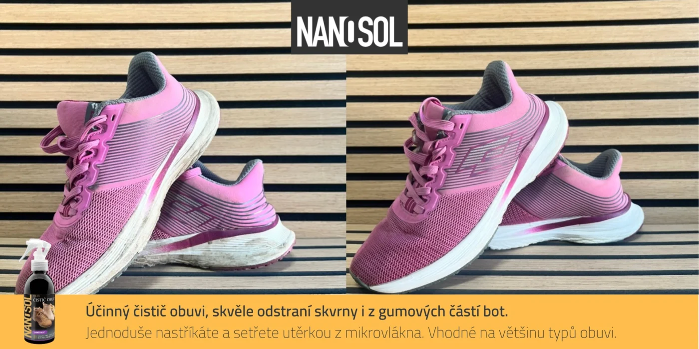 Čistič obuvi RETE od Nanosol.